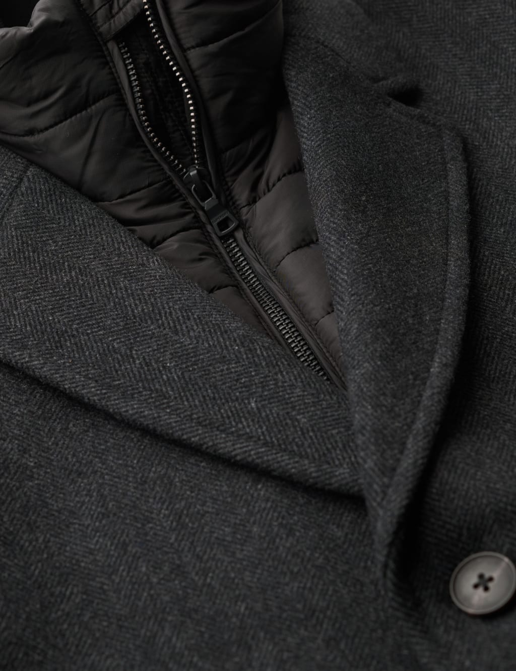 Wool Rich 2 in 1 Peacoat 8 of 11