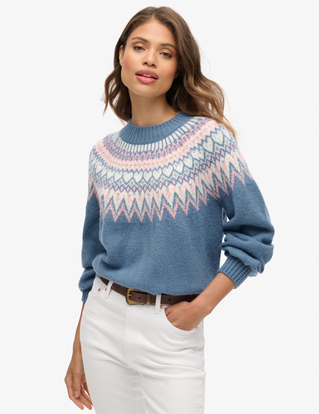 Patterned Textured Jumper 3 of 5
