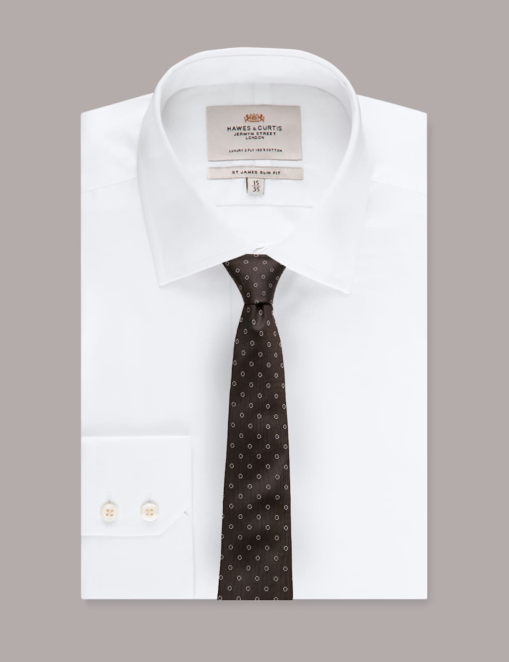 Floral Geometric Pure Silk Tie 3 of 3