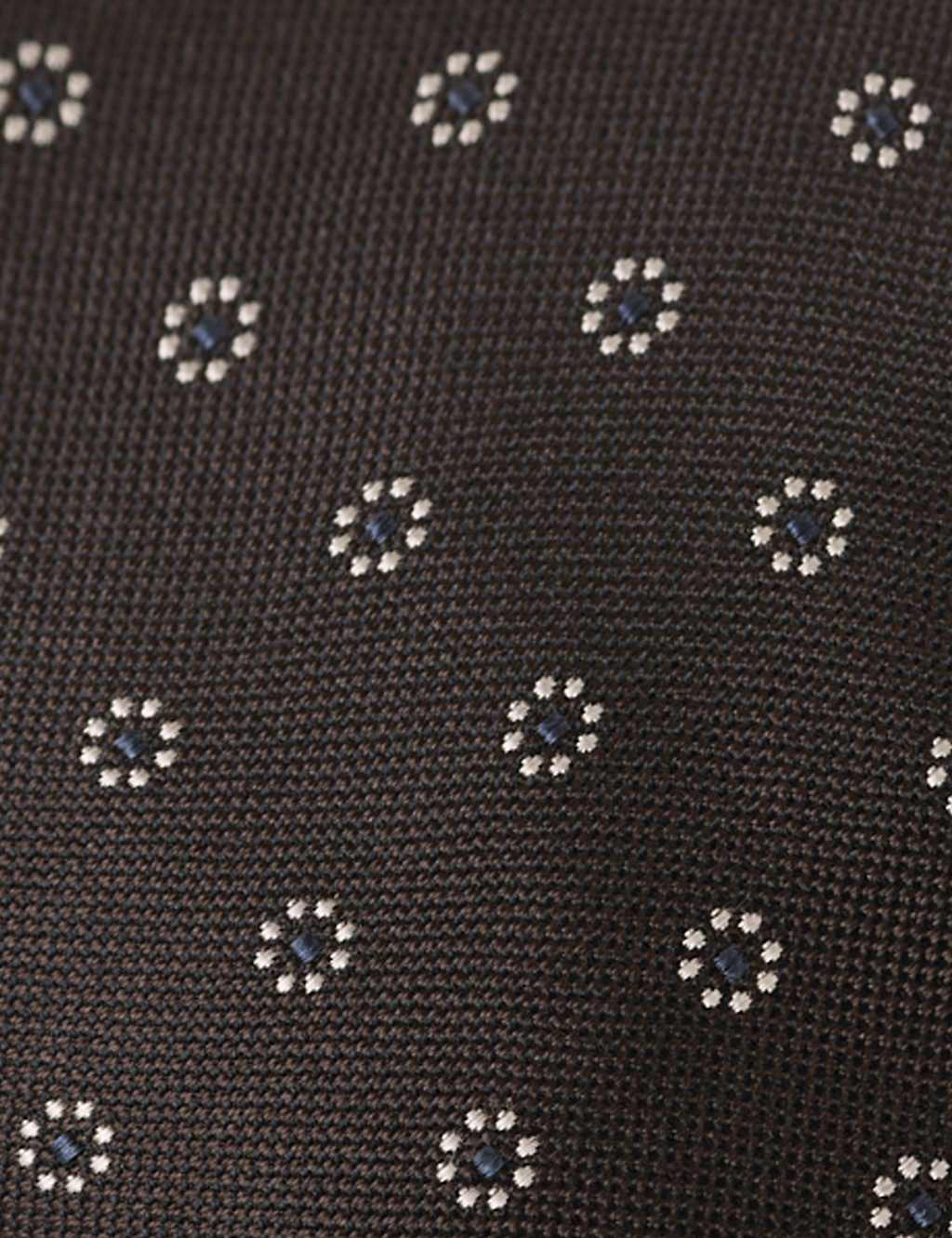 Floral Geometric Pure Silk Tie 2 of 3