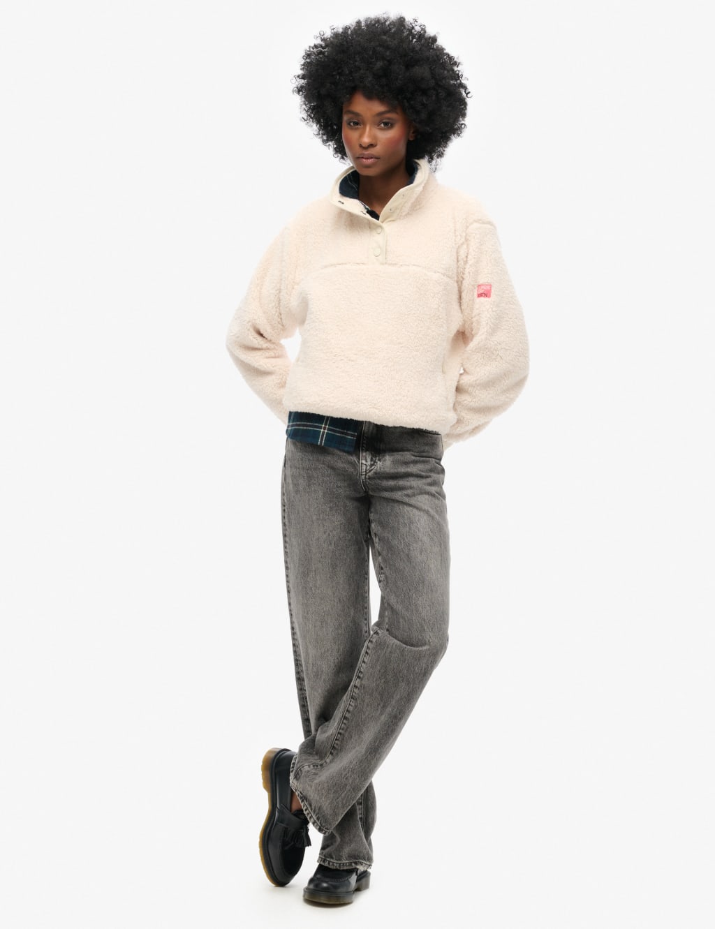 Textured Funnel Neck Jumper 3 of 5