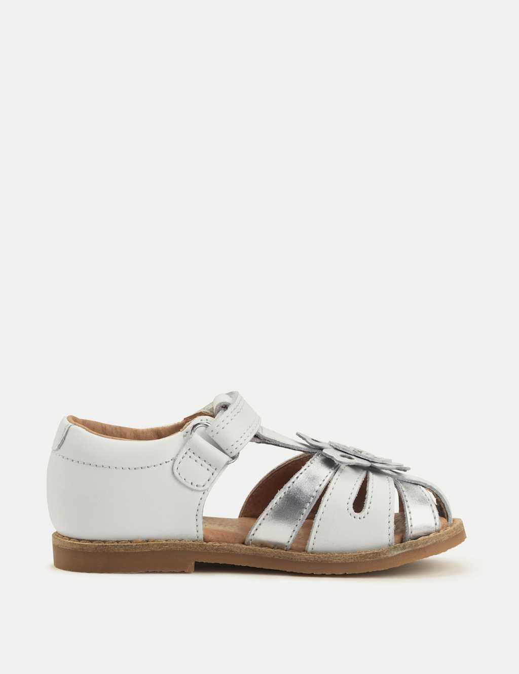 Kids' Schoolwear Leather Riptape Sandals (3 Small - 8 Small) 5 of 6