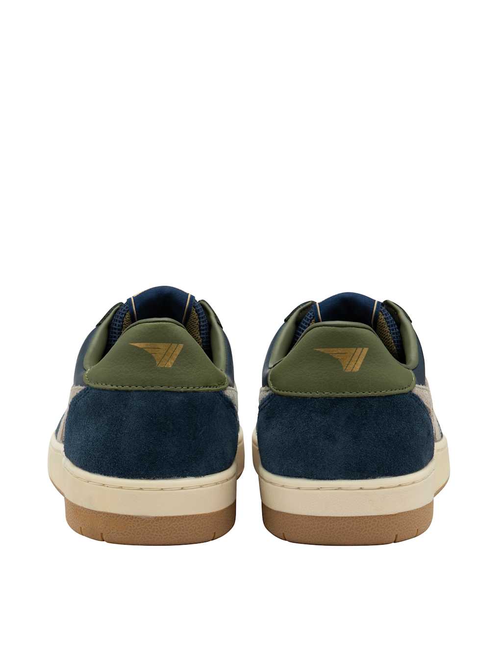 Hawk Leather Colour Block Trainers 5 of 5
