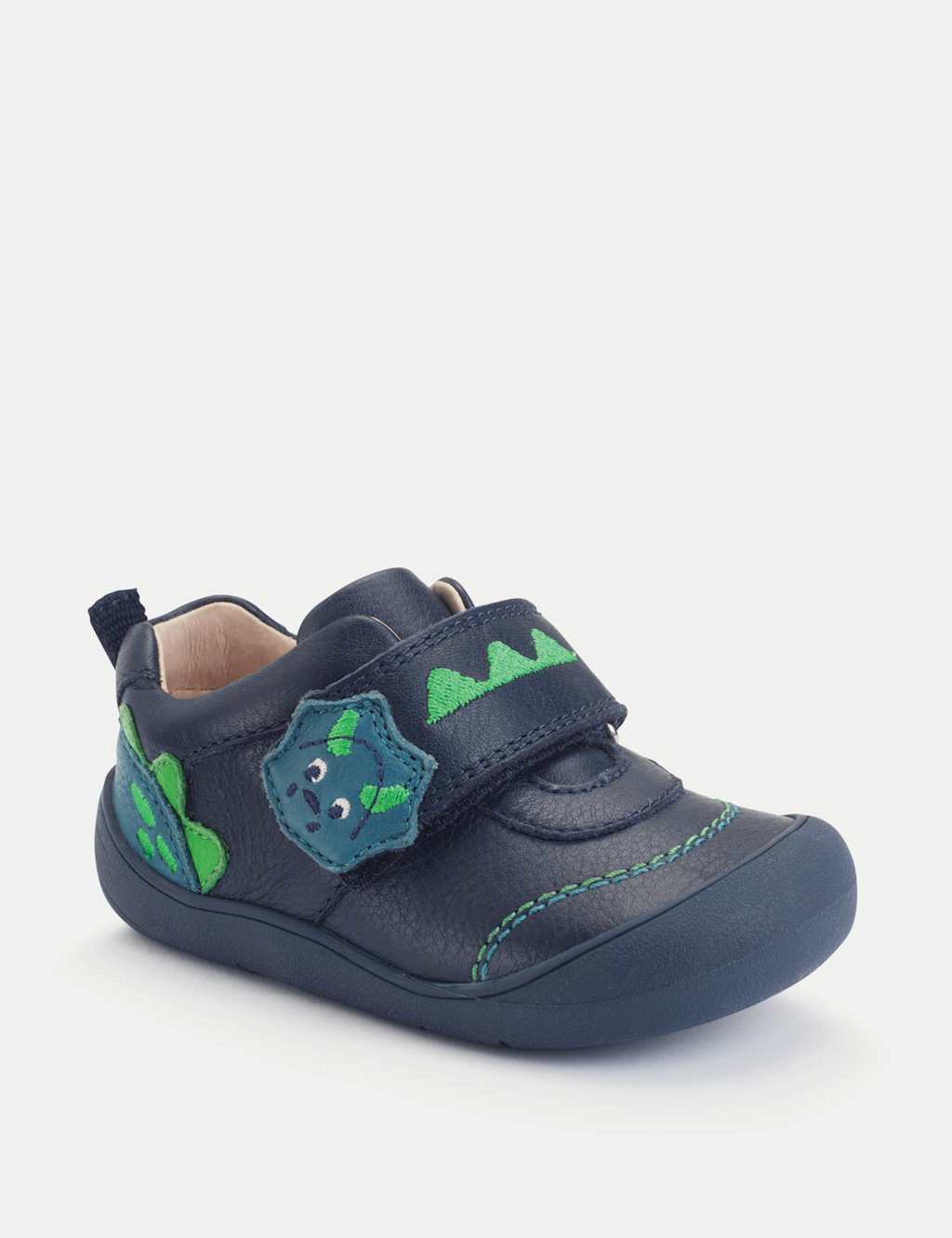 Kids' Leather Dinosaur Trainers (3.5 Small - 6.5 Small) 4 of 6