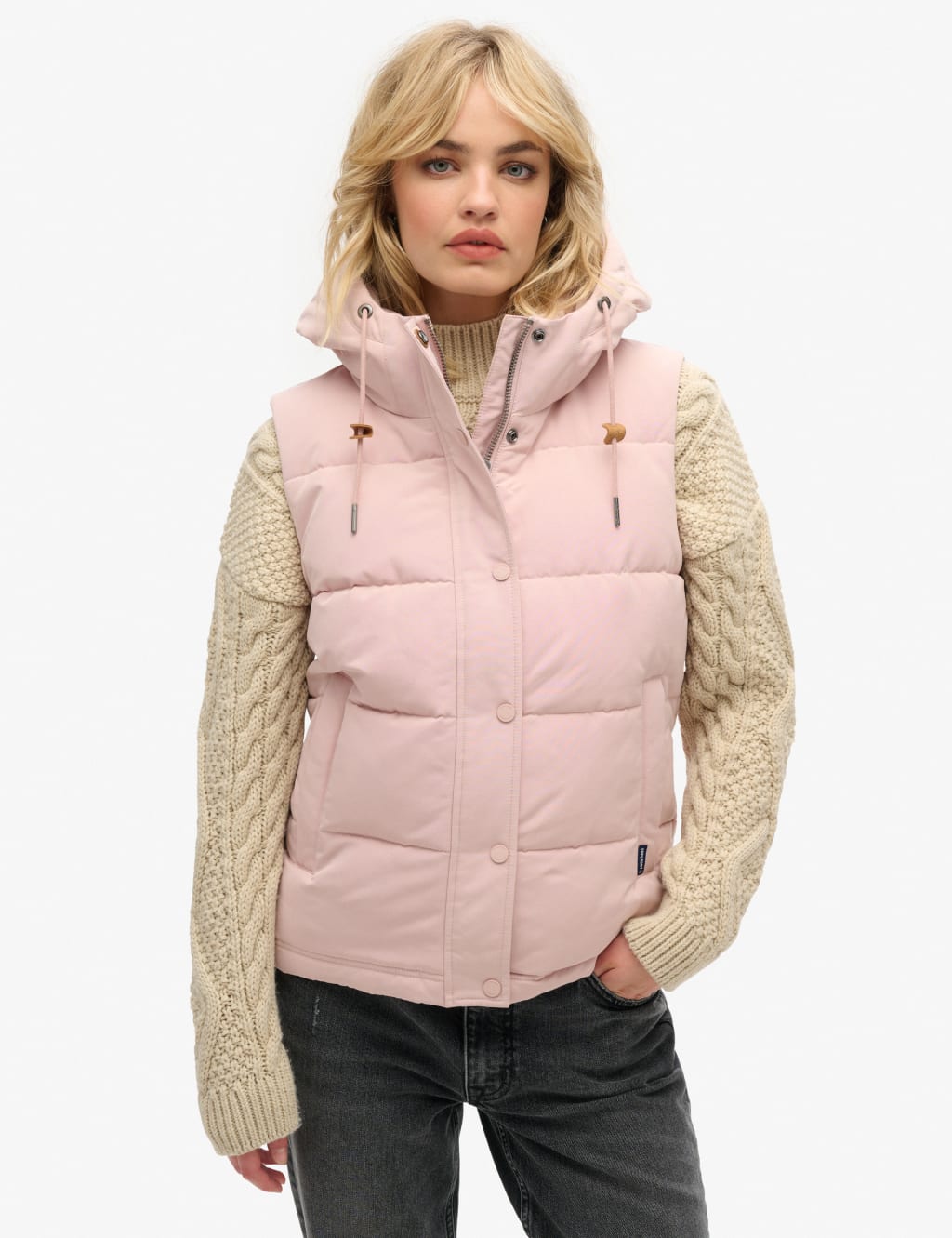 Hooded Puffer Gilet 2 of 6