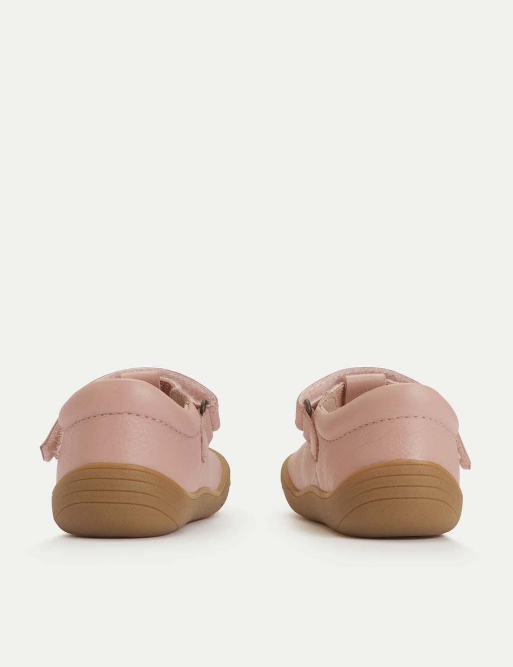 Kids' Leather Riptape T Bar Shoes (3 Small - 7 Small) 5 of 5