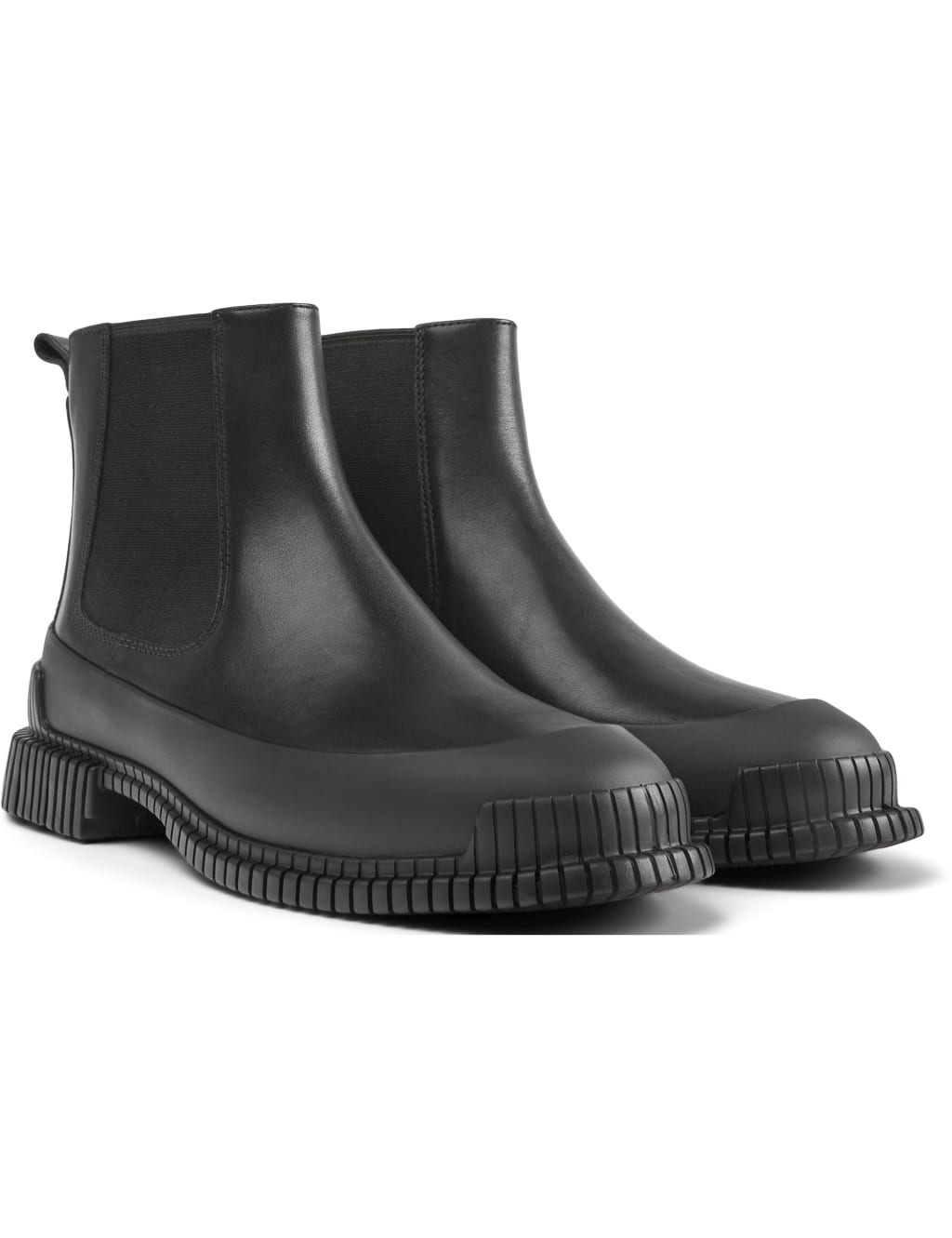 Block Heel Round Toe Ankle Boots 2 of 5