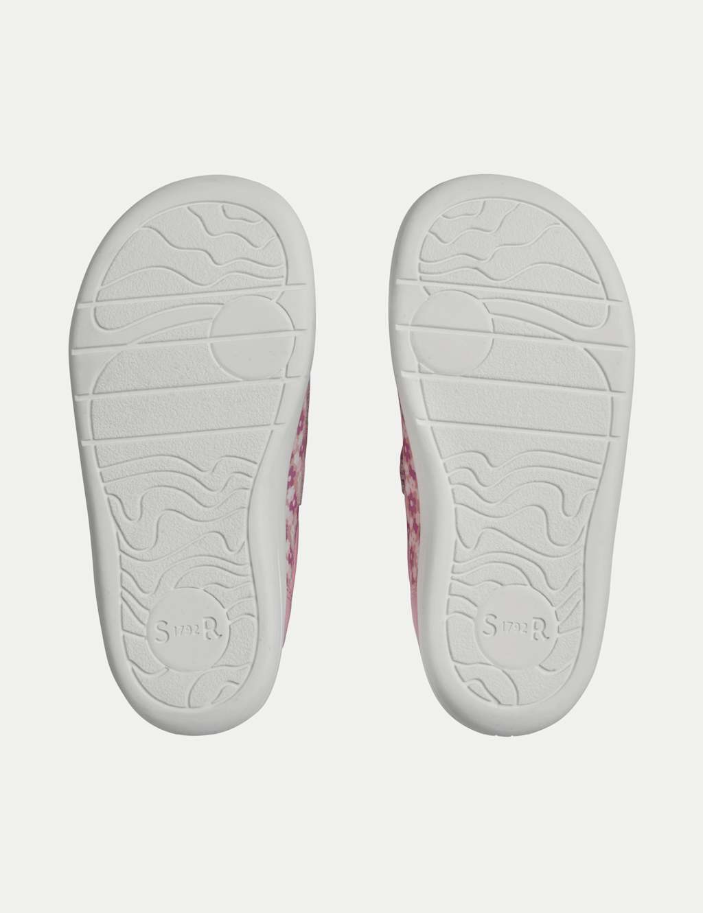 Kids' Leather Floral Riptape Trainers (4 Small - 8 Small) 6 of 6