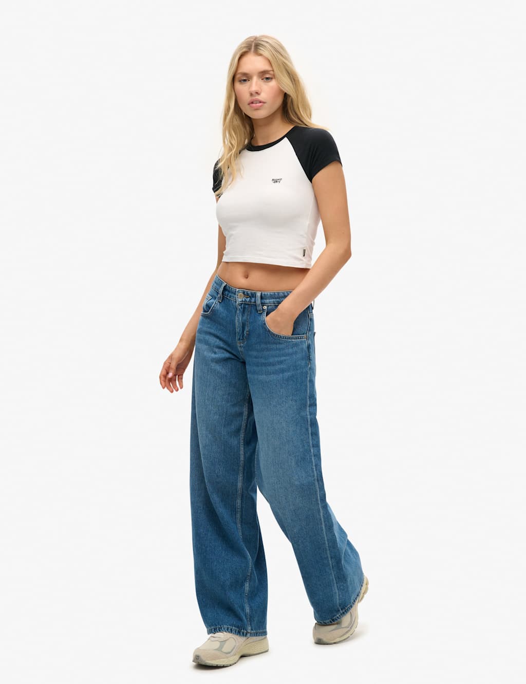 Mid Rise Wide Leg Baggy Jean 5 of 5