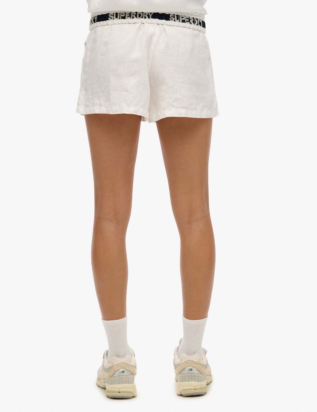 Pure Linen Elasticated Waist Shorts 2 of 6