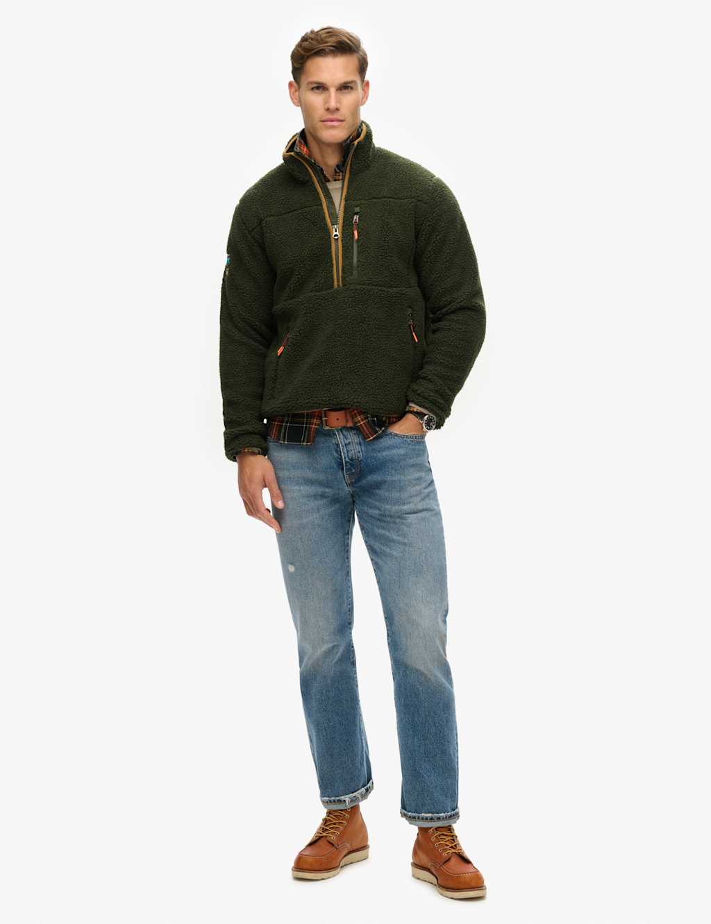 Fleece Half Zip Jumper 3 of 7