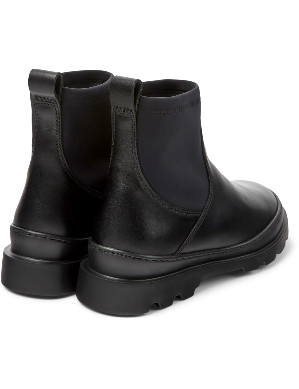 Leather Flat Ankle Boots 5 of 5