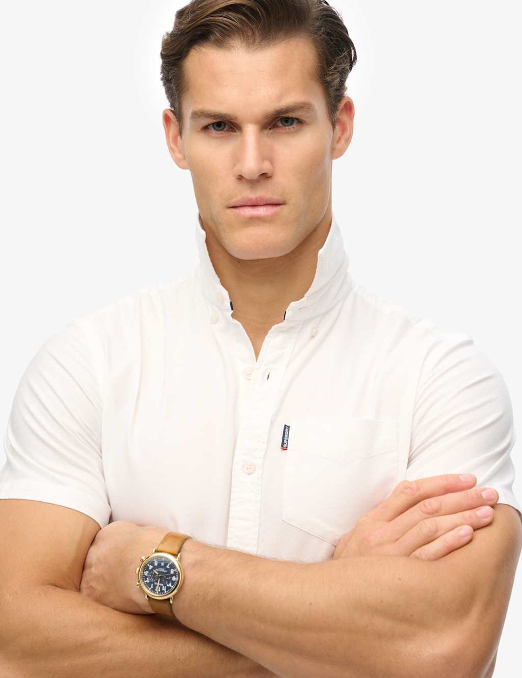 Relaxed Fit Pure Cotton Oxford Shirt 4 of 5