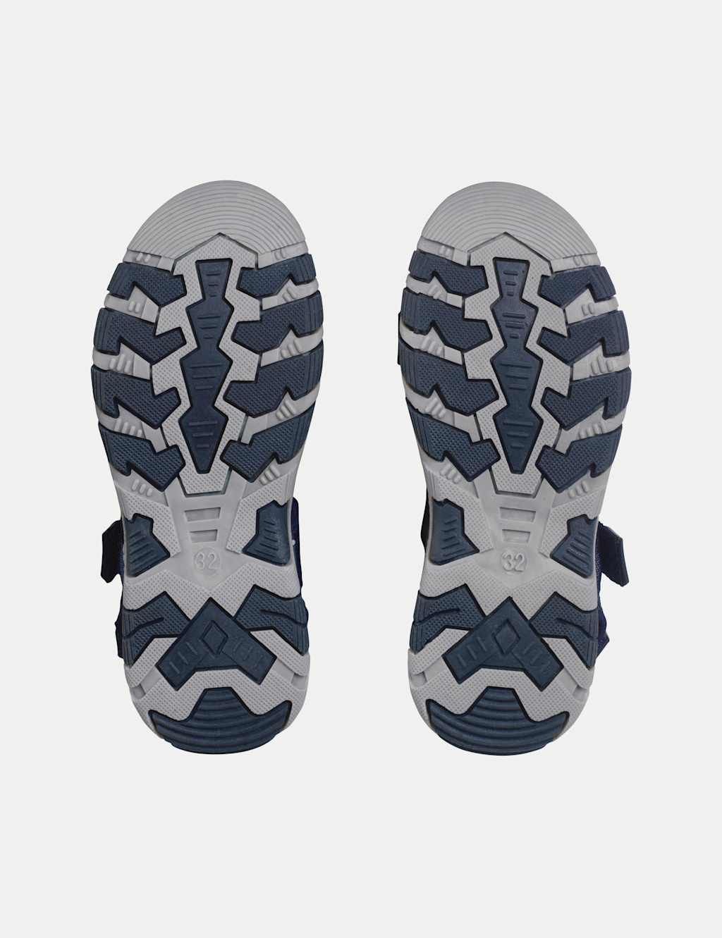 Kids'  Leather Riptape Sandals (8½ Small - 4 Large) 5 of 6