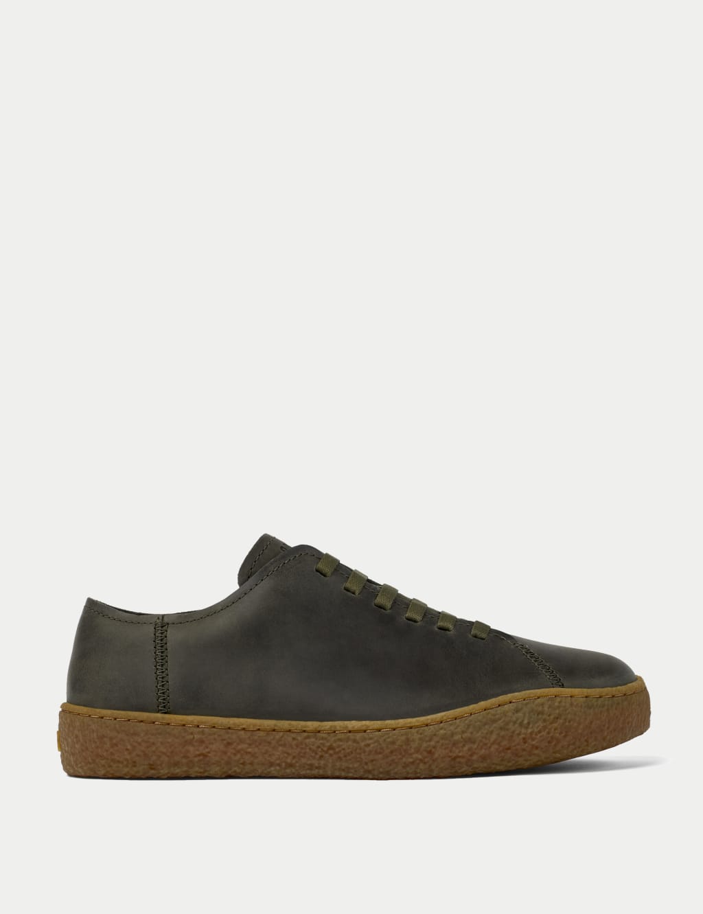 Leather Lace Up Trainers 1 of 5