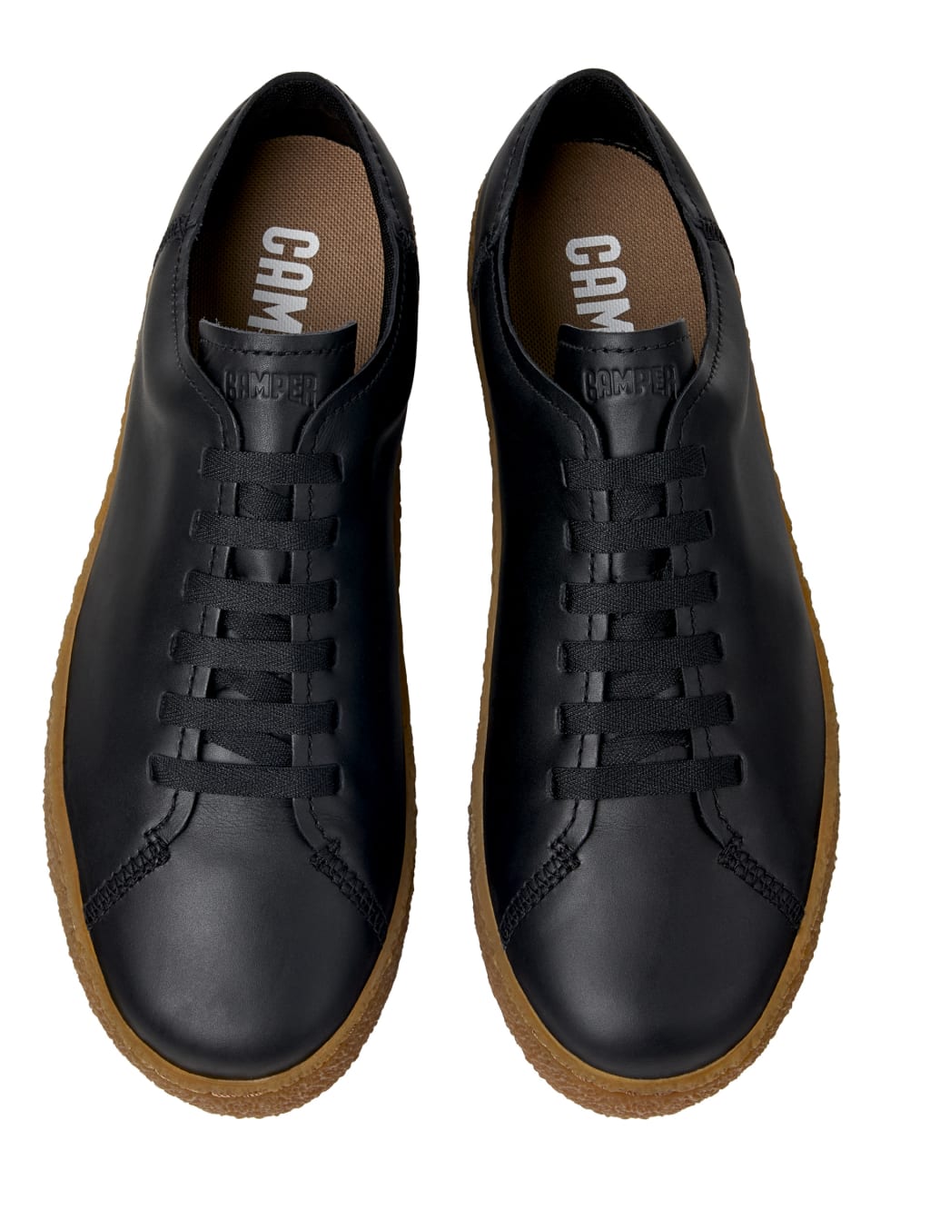 Leather Lace Up Trainers 4 of 5