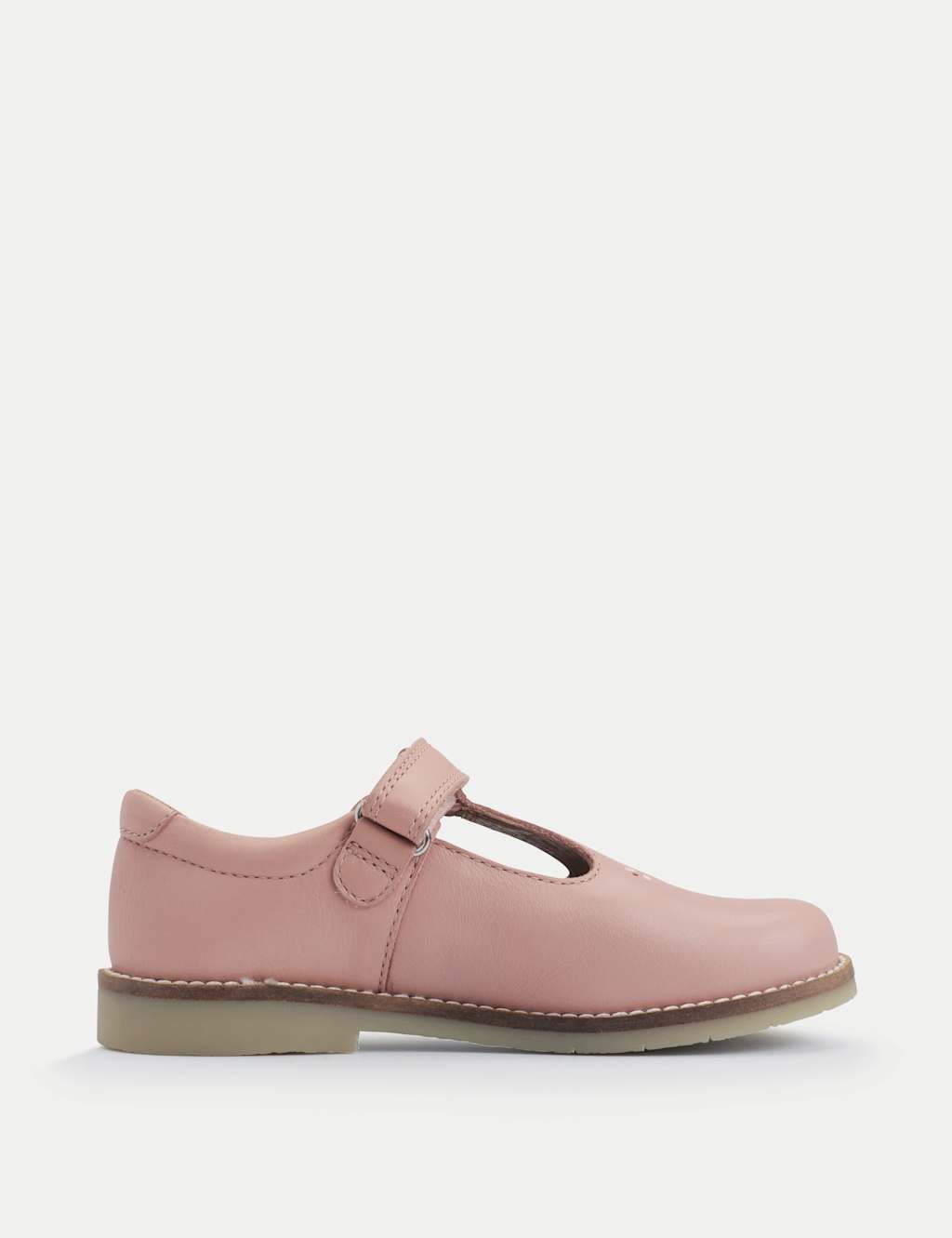 Kids' Leather Riptape T Bar Shoes (6 Small - 12.5 Small) 5 of 6