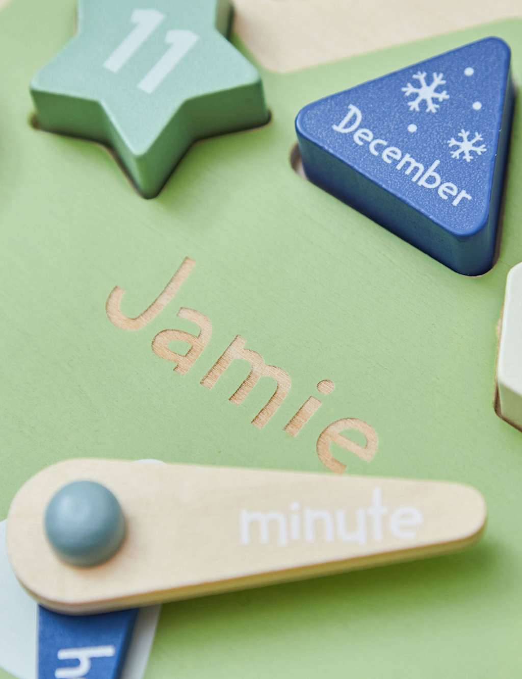 Personalised Dinosaur Clock Puzzle 2 of 3