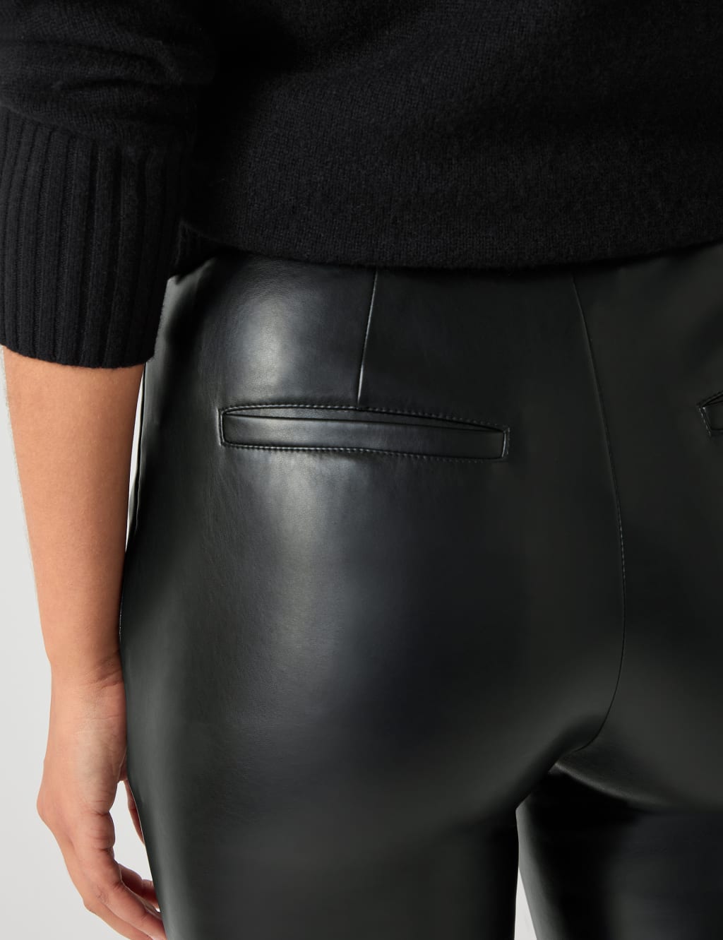Side zip skinny pants best sale