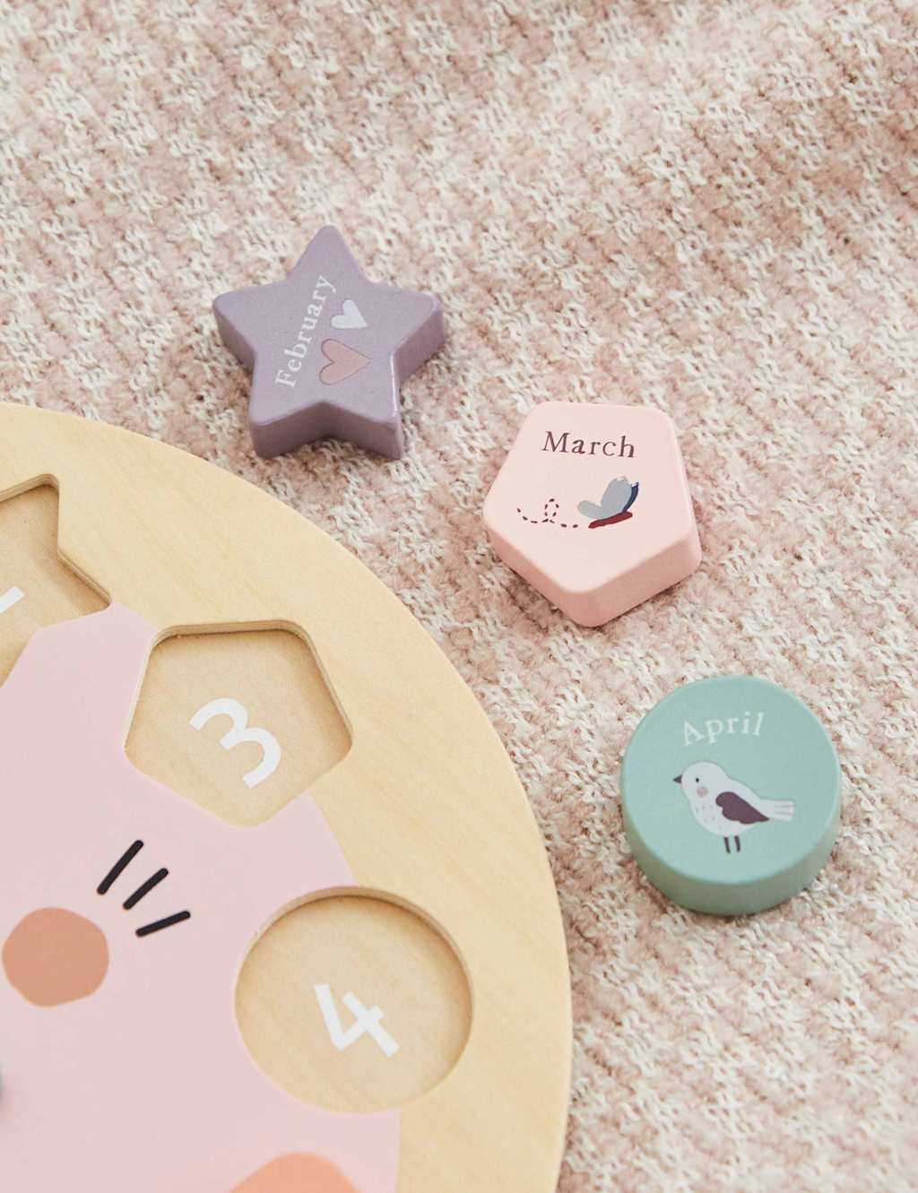 Personalised Bunny Clock Puzzle 3 of 3