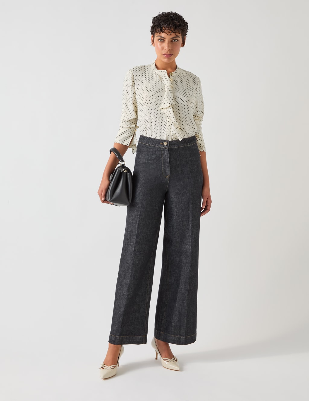 M&s polka dot blouse hotsell