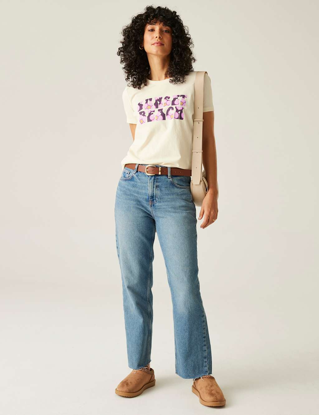 Orla Kiely Pure Cotton Slogan T-Shirt 4 of 6