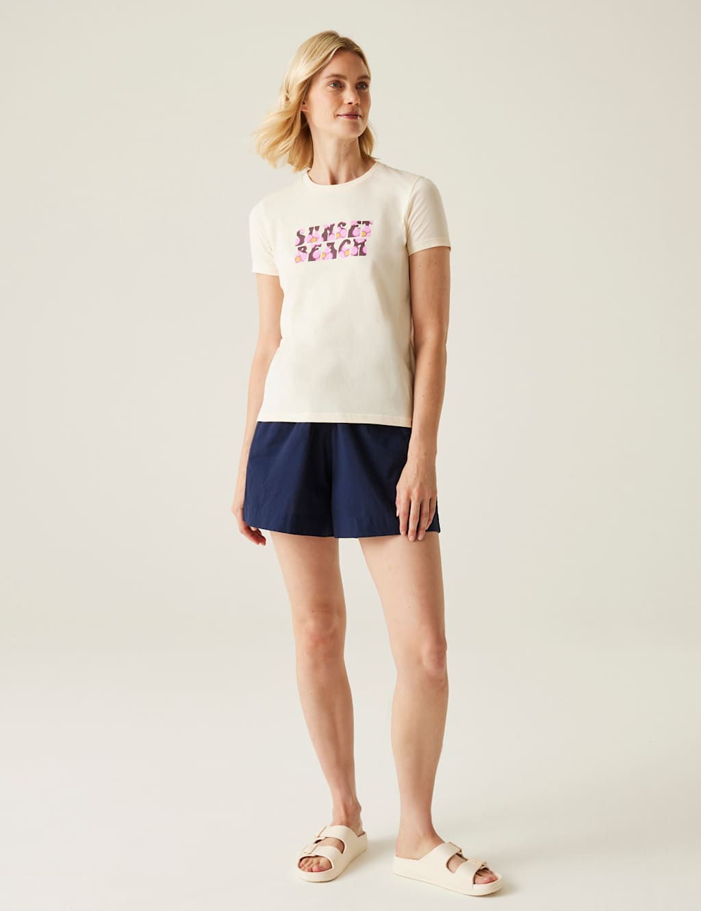 Orla Kiely Pure Cotton Slogan T-Shirt 6 of 6