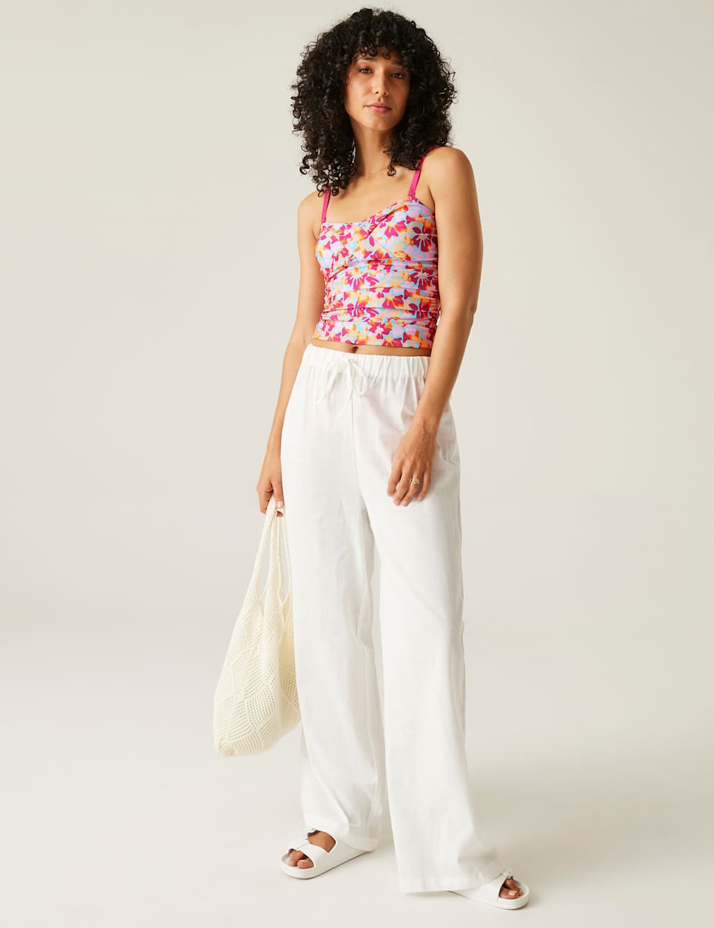 Aceana III Floral Bandeau Tankini Top 2 of 5