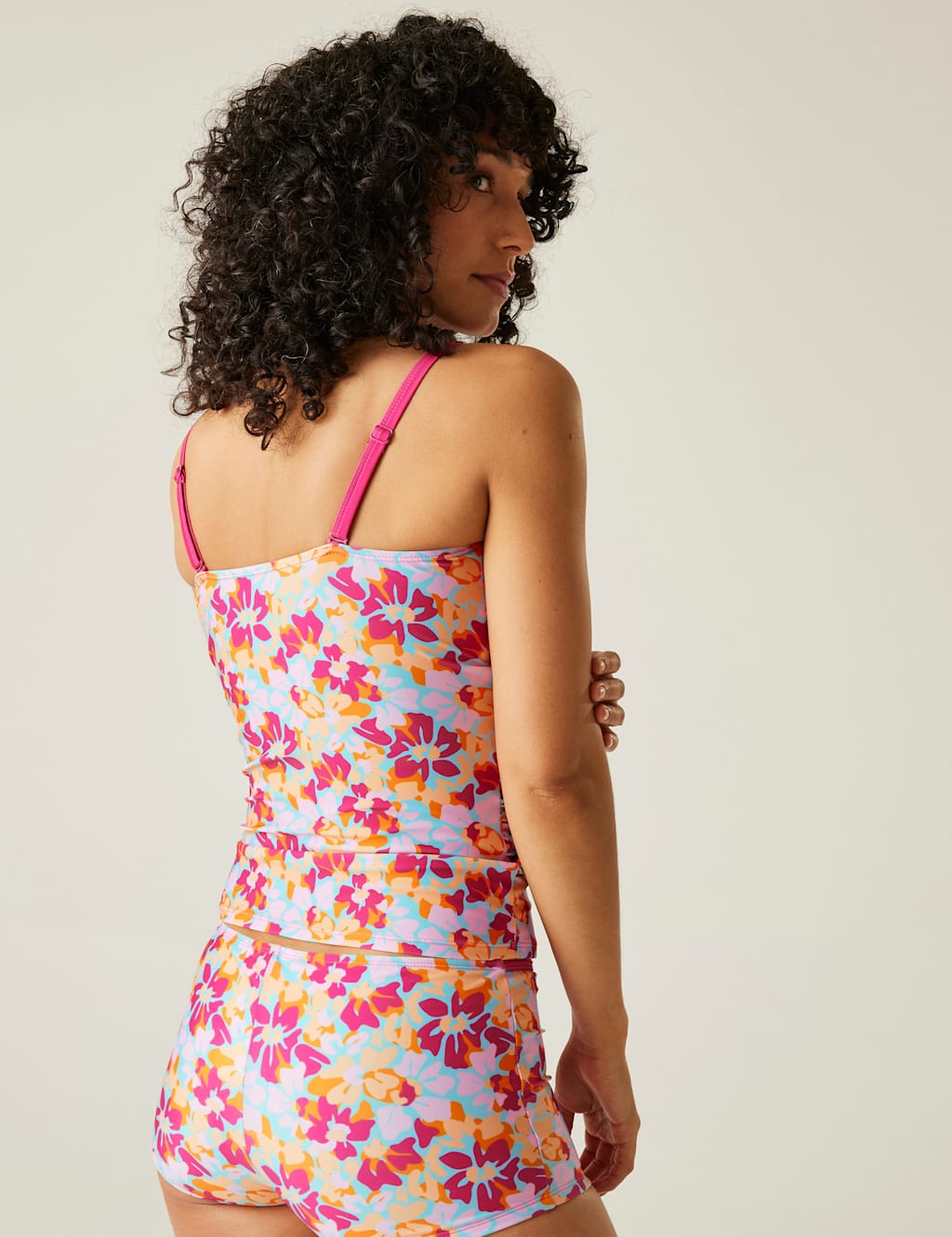 Aceana III Floral Bandeau Tankini Top 4 of 5
