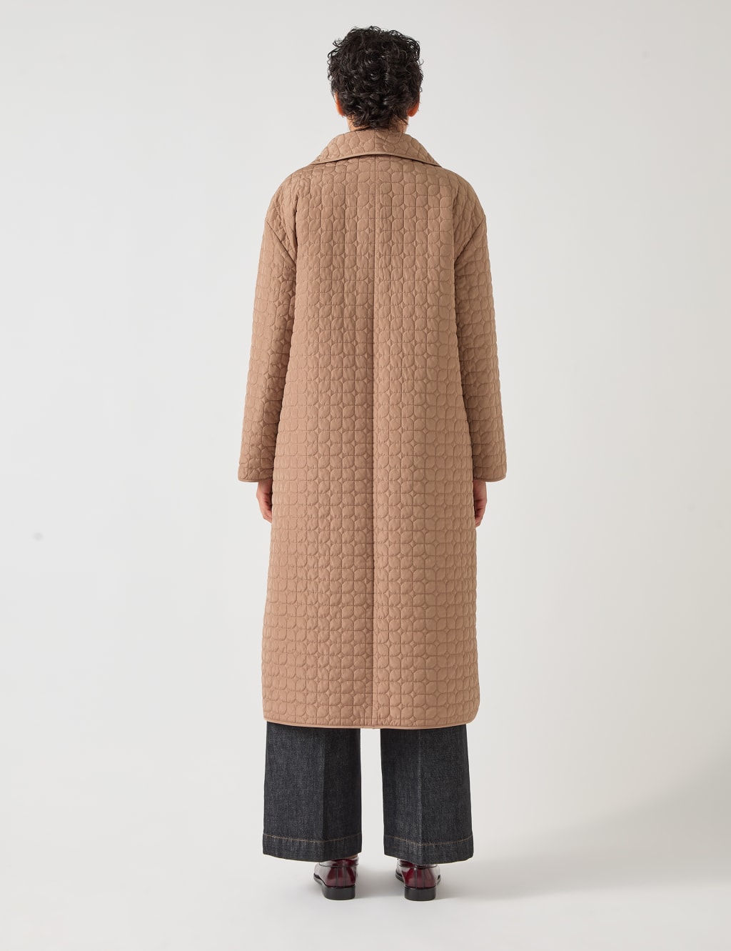 Quilted Padded Longline Coat 3 of 4