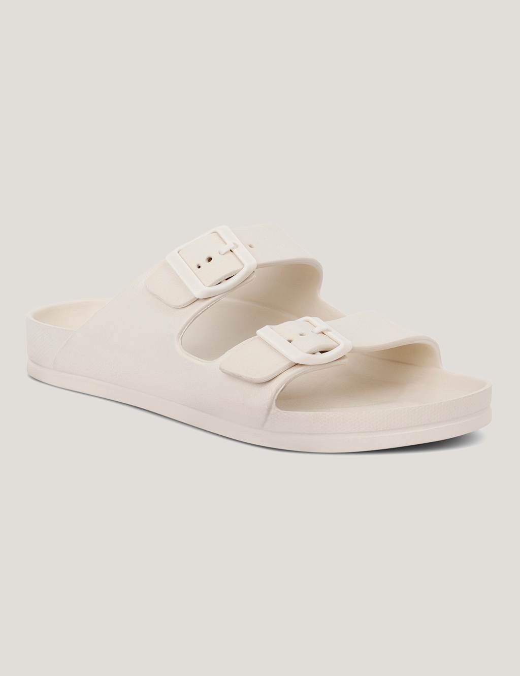 Lady Brooklyn Buckle Flat Sliders 2 of 7