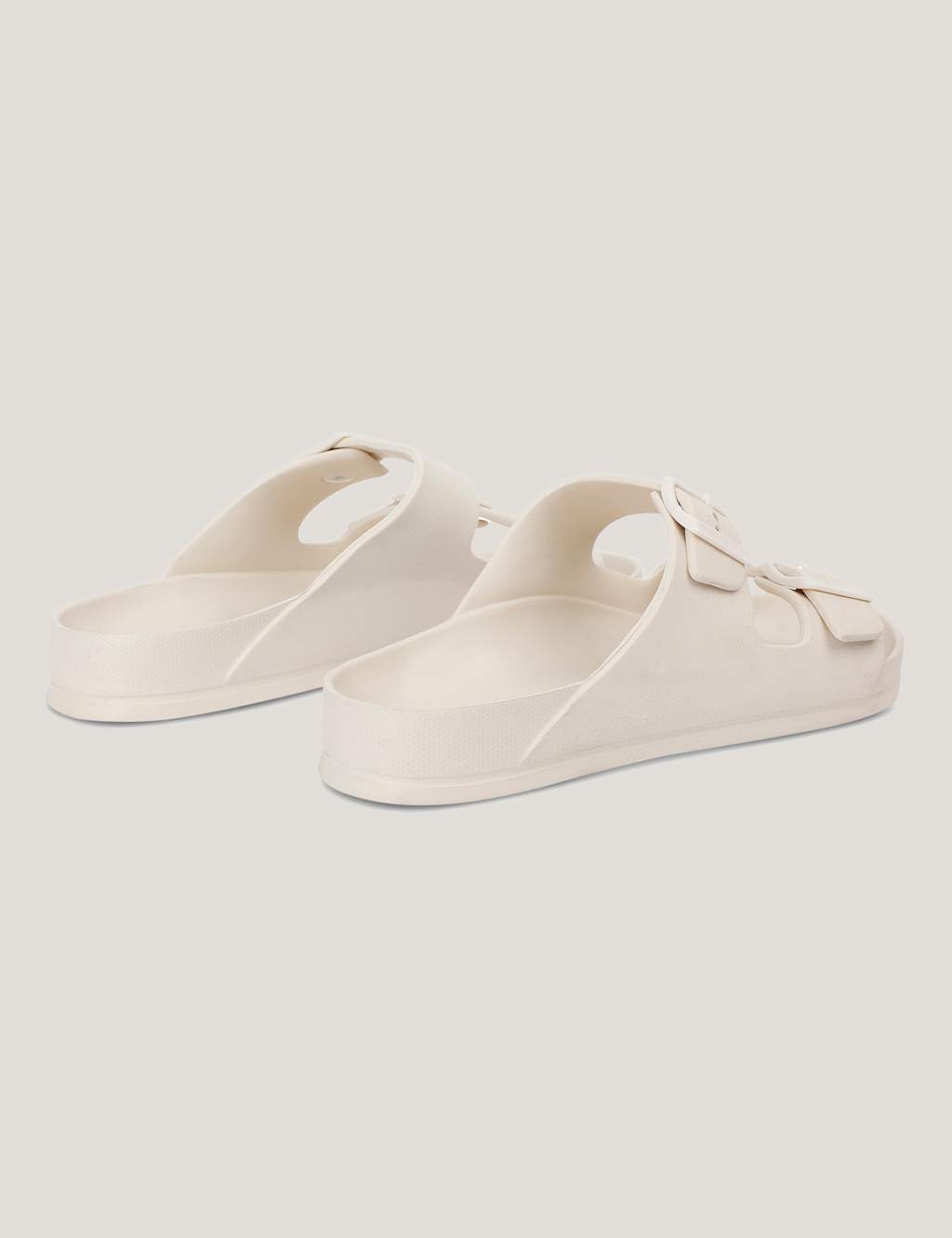 Lady Brooklyn Buckle Flat Sliders 7 of 7