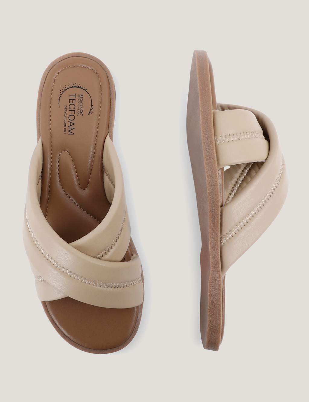 Carradine Crossover Flat Sandals 5 of 7