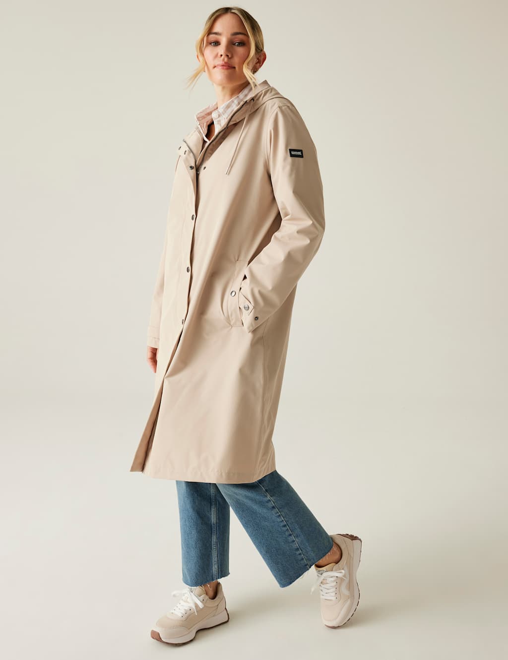Reinna Waterproof Hooded Longline Raincoat 3 of 11