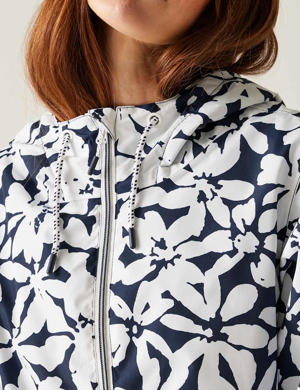 Bayletta II Floral Hooded Rain Jacket 5 of 12