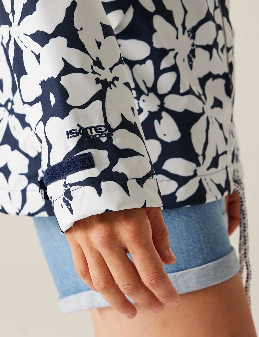 Bayletta II Floral Hooded Rain Jacket 8 of 12