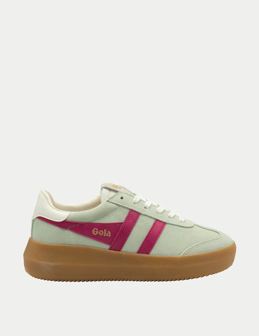Athena Suede Colour Block Trainers 1 of 4