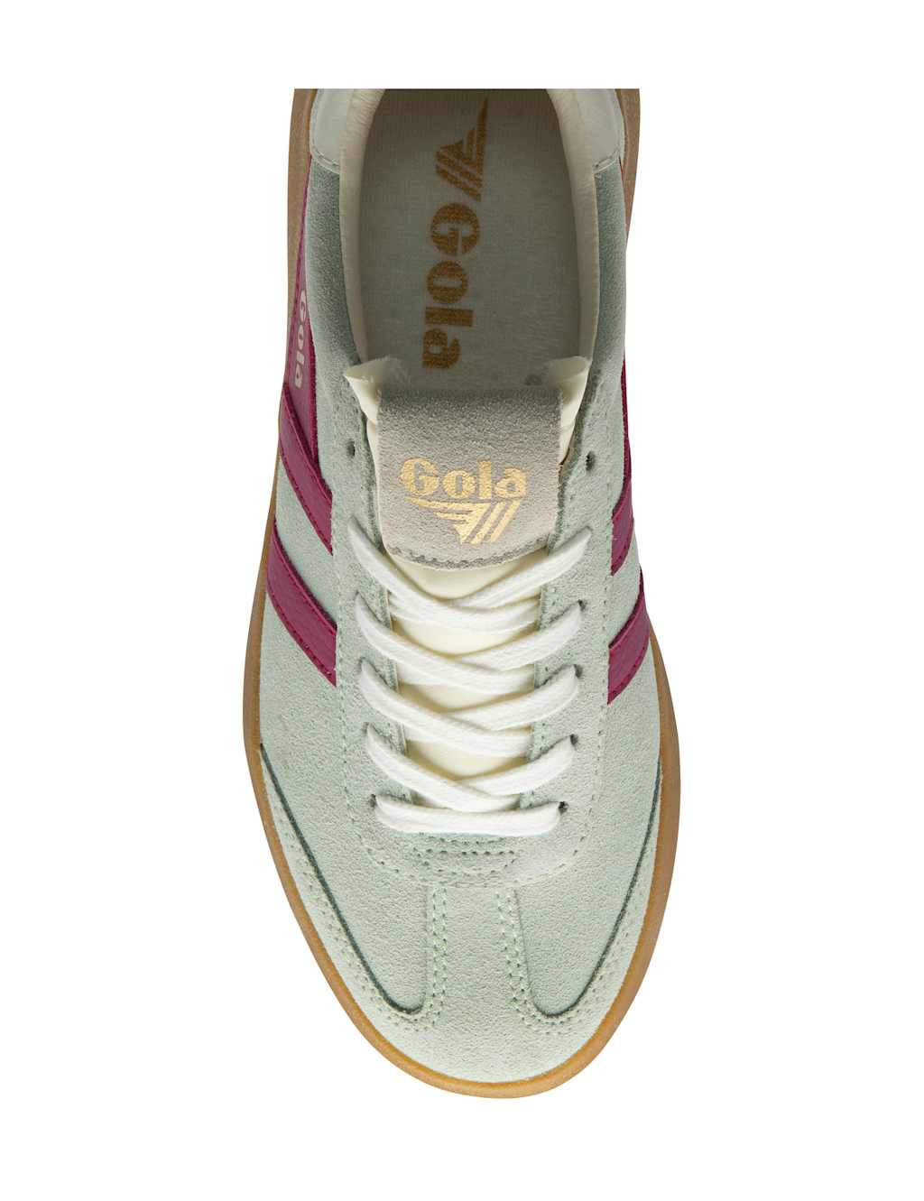 Athena Suede Colour Block Trainers 3 of 4