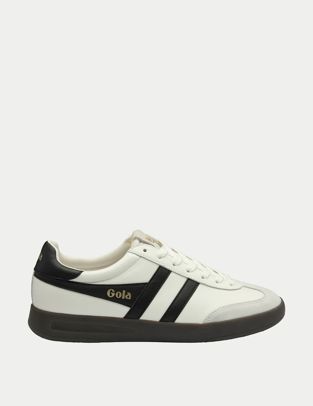 Cyclone Leather Lace Up Trainers 1 of 5
