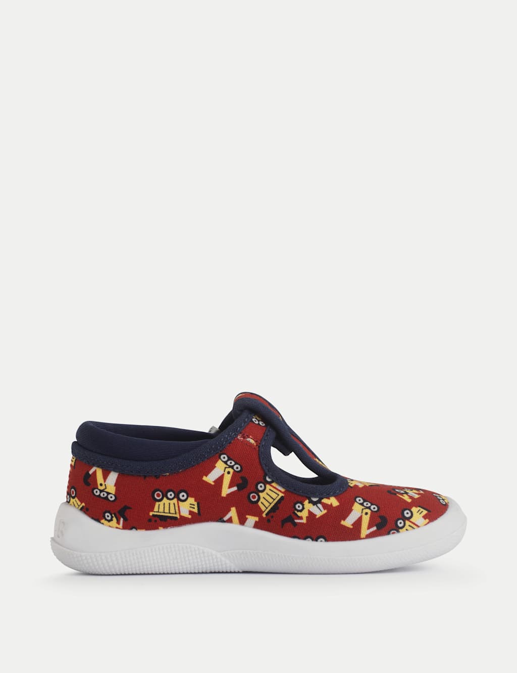 Kids' Canvas Digger T Bar Shoes (3 Small - 7 Small) 3 of 6