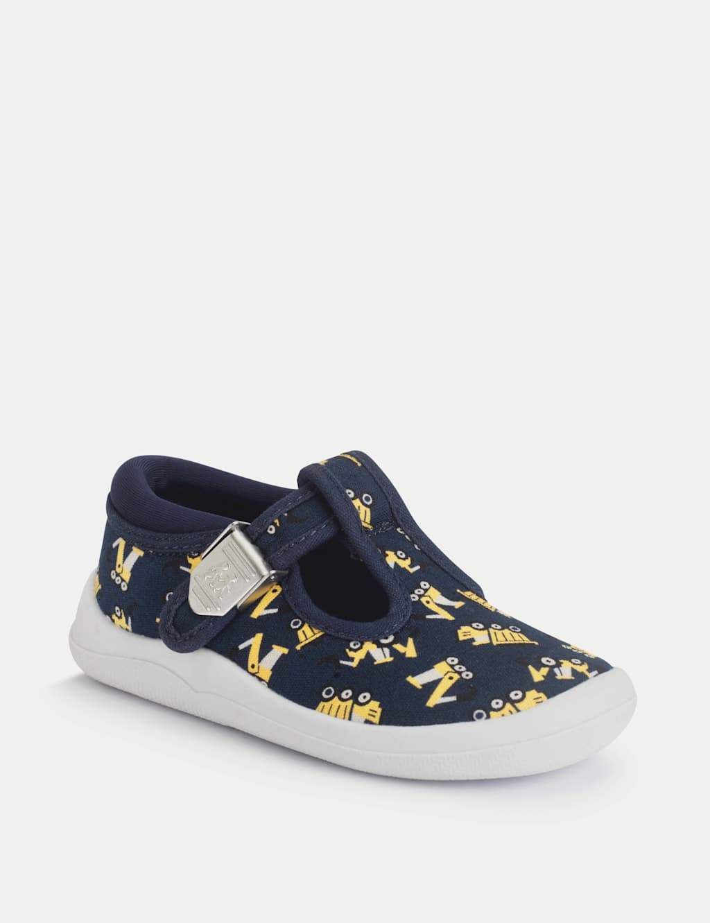 Kids' Canvas Digger T Bar Shoes (3 Small - 7 Small) 2 of 6