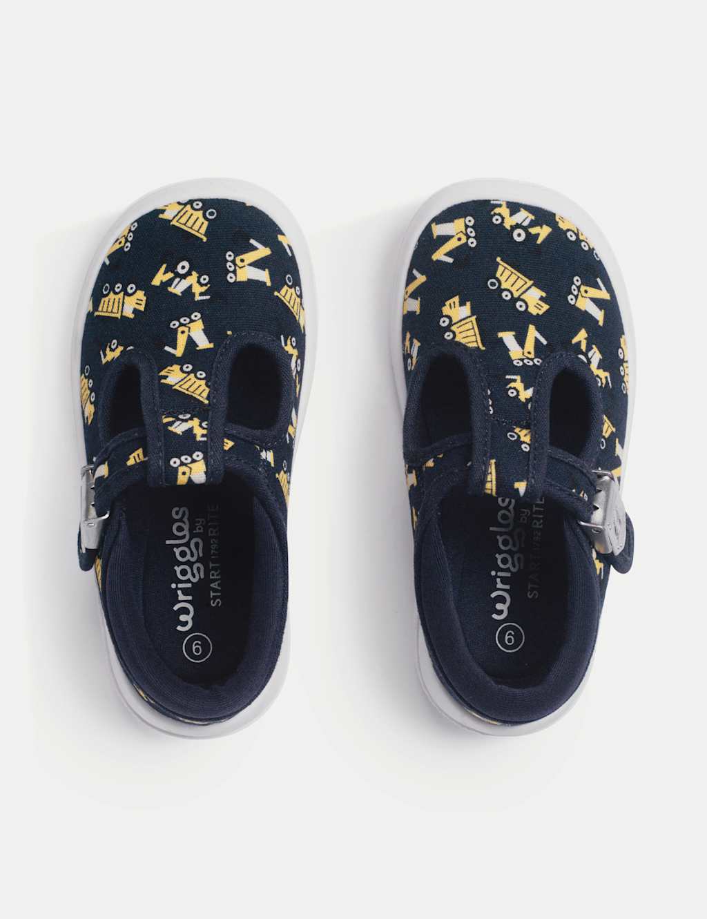 Kids' Canvas Digger T Bar Shoes (3 Small - 7 Small) 5 of 6