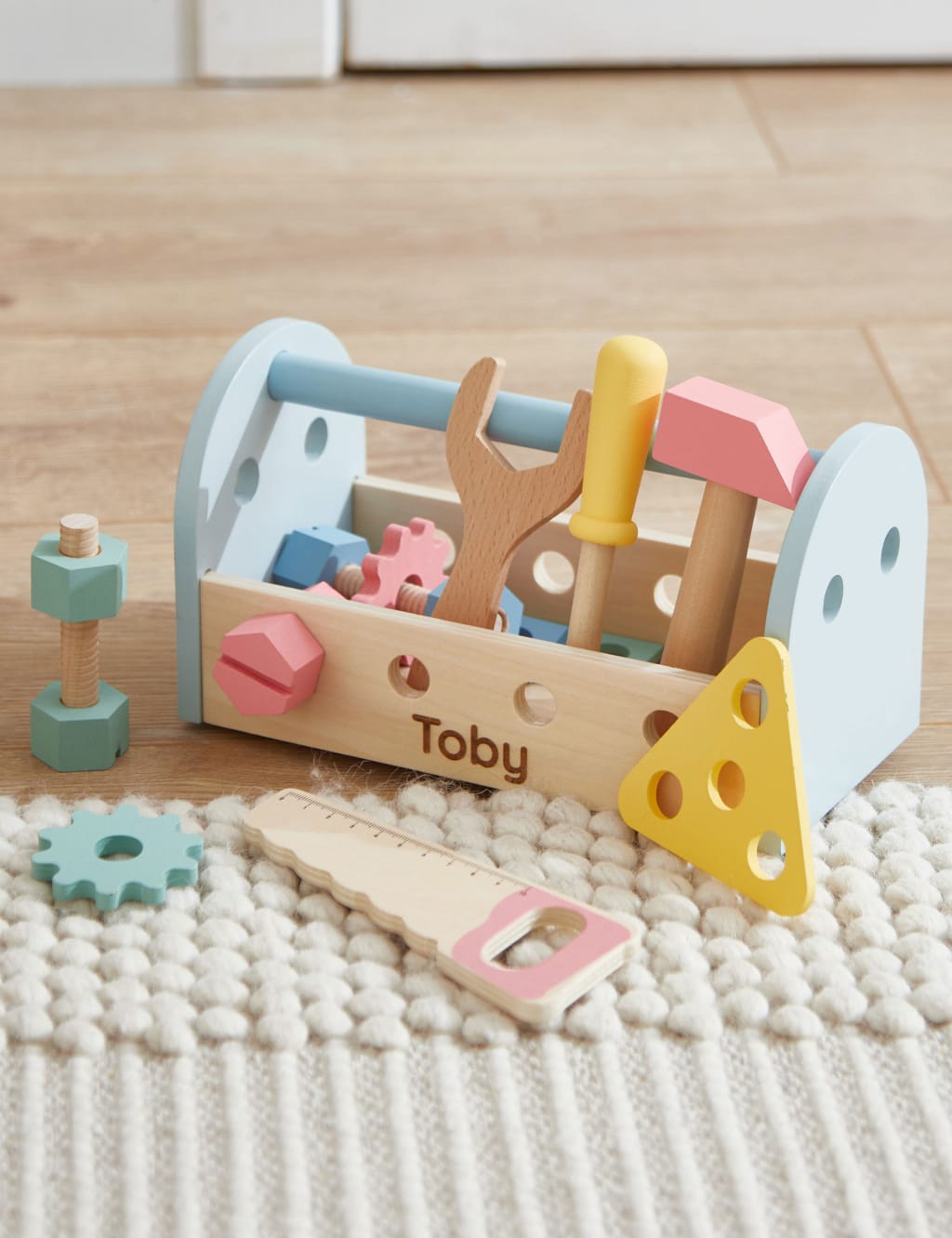 Personalised Wooden Tool Box Toy 2 of 4