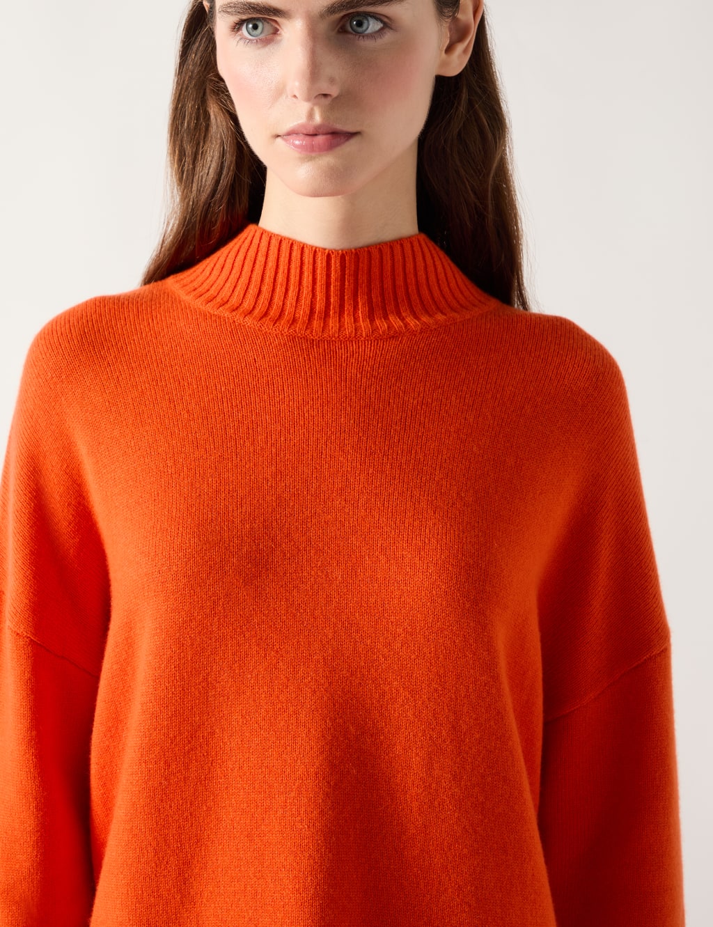 Merino Wool Rich High Neck Jumper 3 of 3