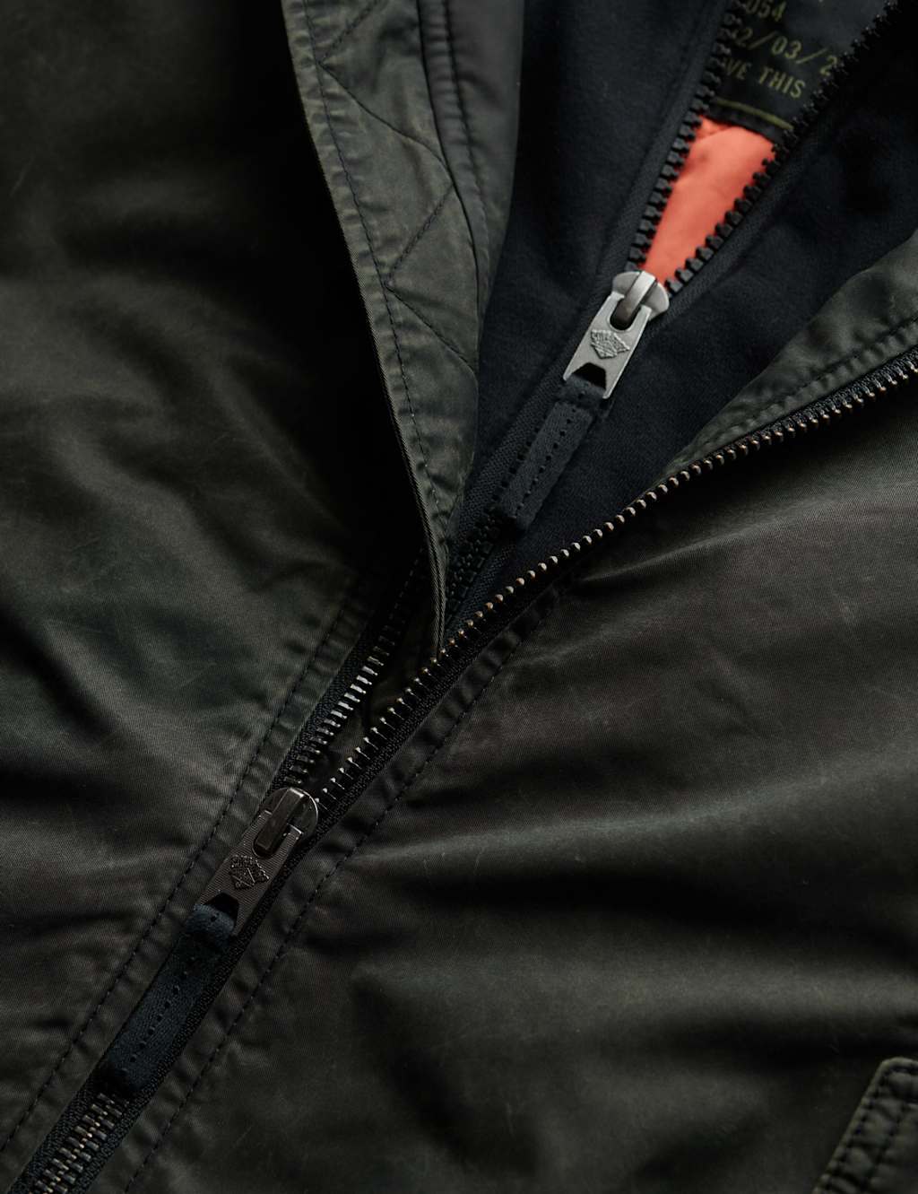 Twill Hooded Bomber Jacket 5 of 6
