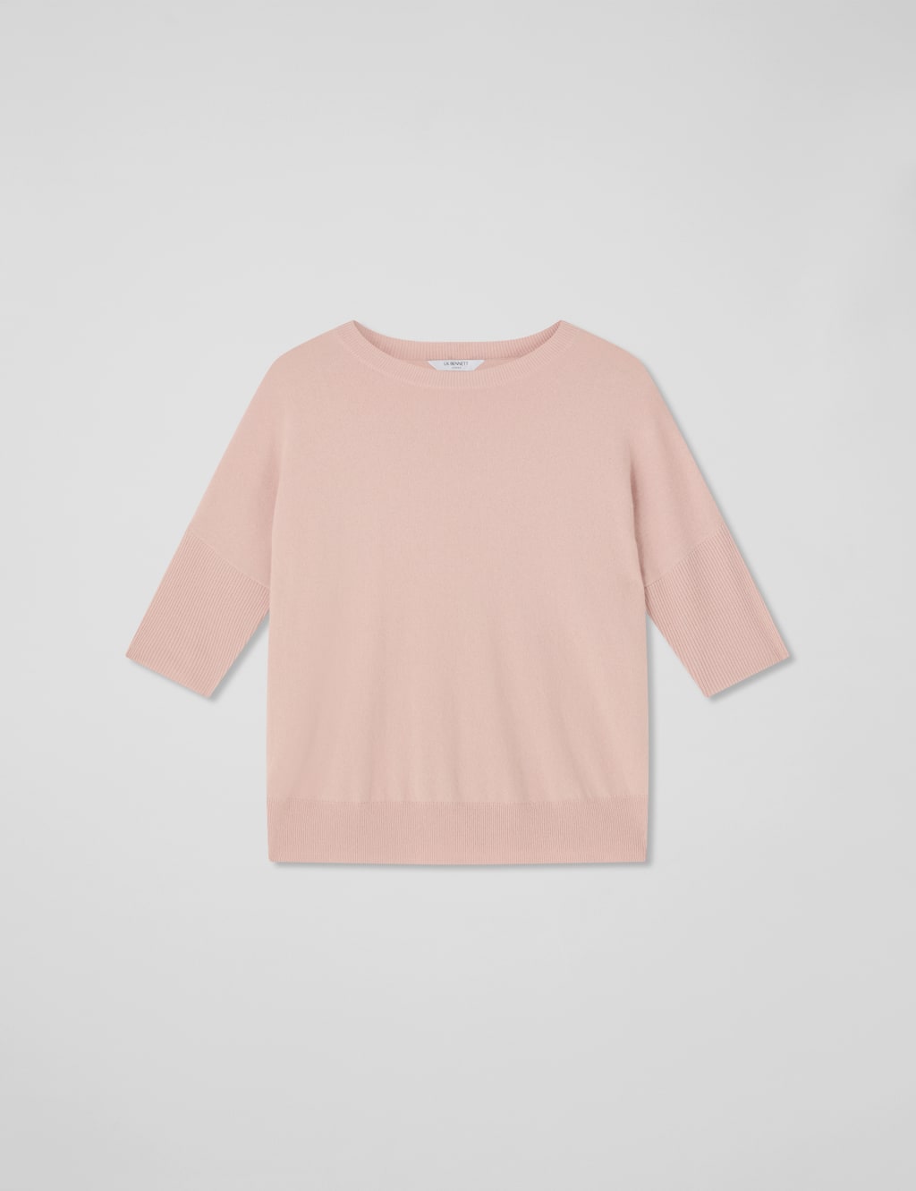 Wool Blend Pointelle Knitted Top 2 of 4