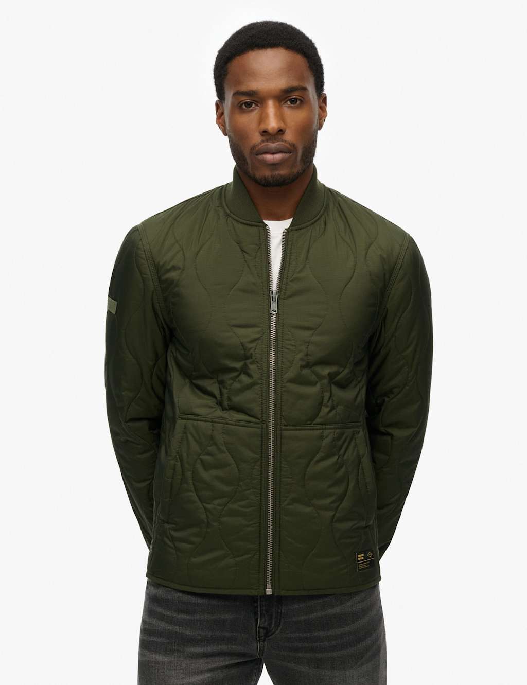 Baseball Collar Quilted Jacket 3 of 11
