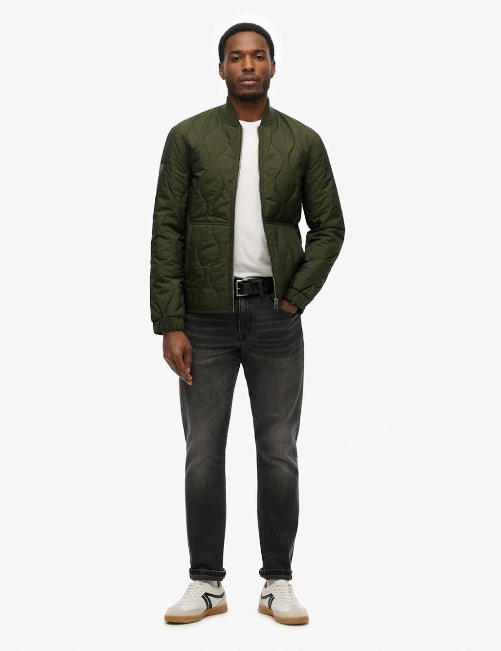 Baseball Collar Quilted Jacket 4 of 11