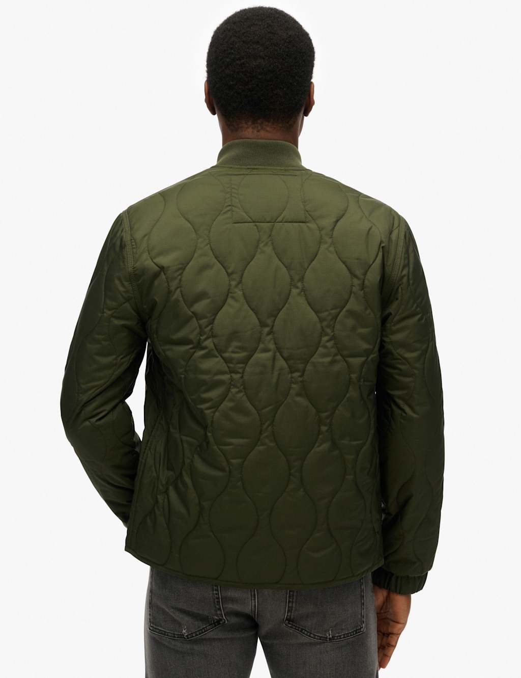 Baseball Collar Quilted Jacket 5 of 11