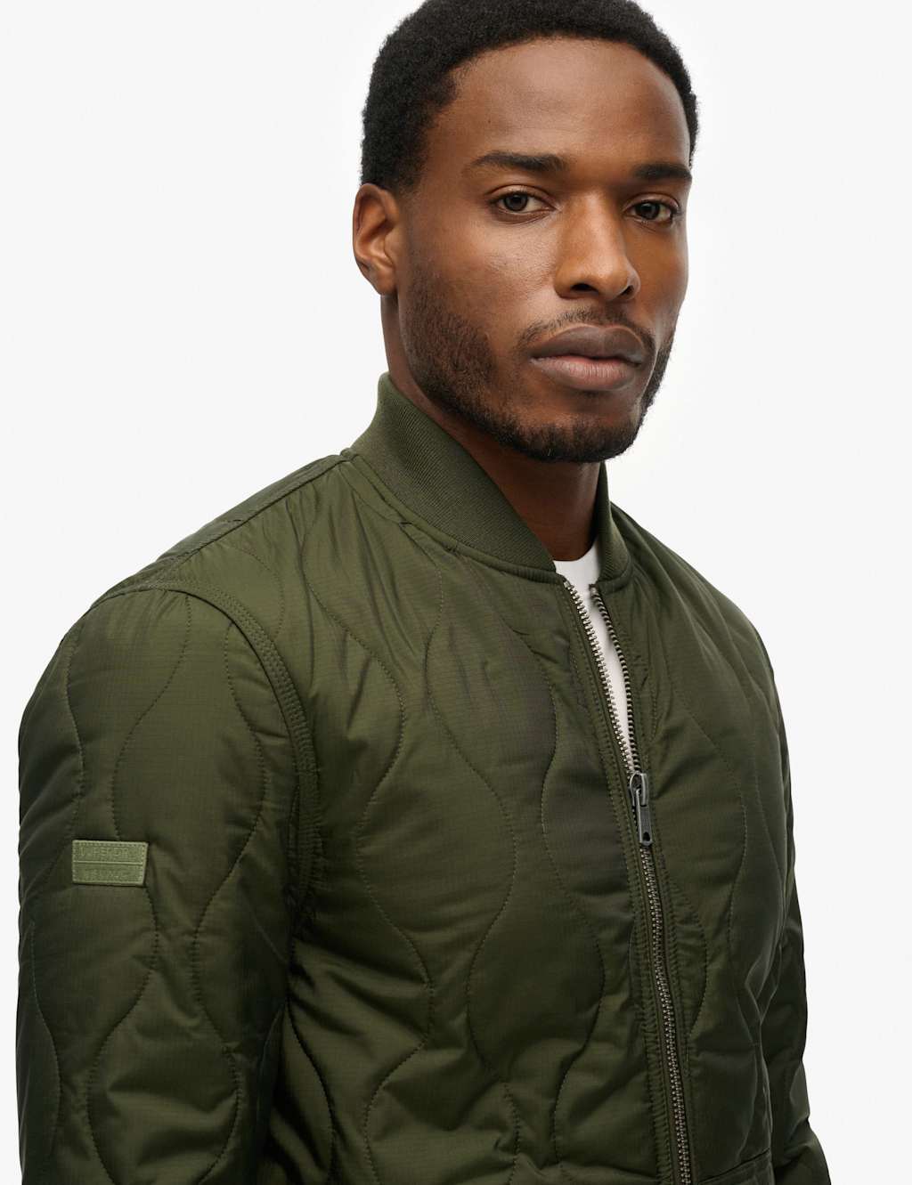 Baseball Collar Quilted Jacket 6 of 11